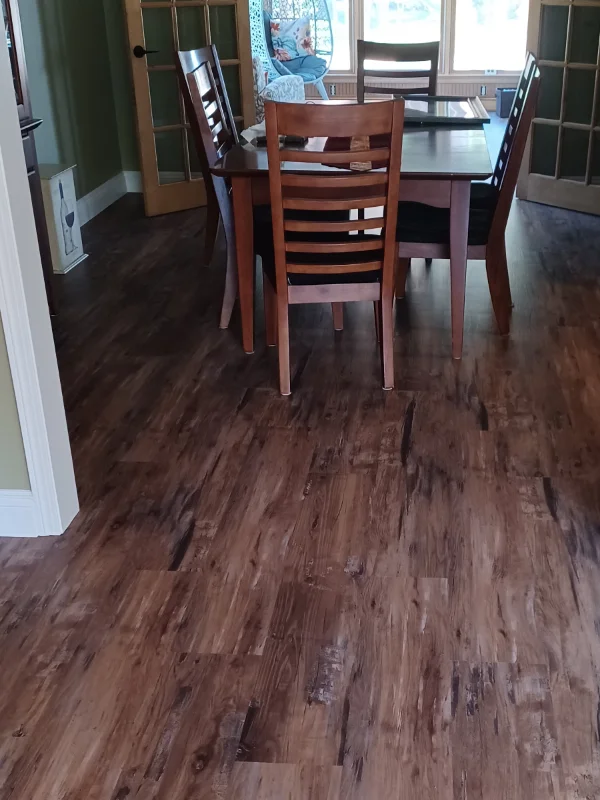 wood and vinyl plank installation from a reliable home remodeling company - Fresh Start Home Remodeling